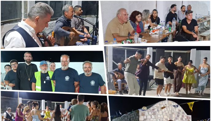 Mε λαμπρότητα ο εορτασμός της Αγ. Μαρίνας στο εξωκλήσι της οικογένειας Μαρκάκη
