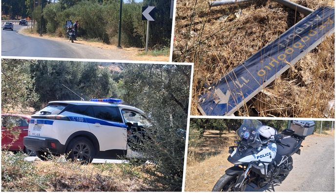 Τροχαίο στο Πυλί: Δίκυκλο εξετράπη της πορείας του και κατέληξε σε χωράφι - Στο νοσ/μείο οι επιβαίνοντες