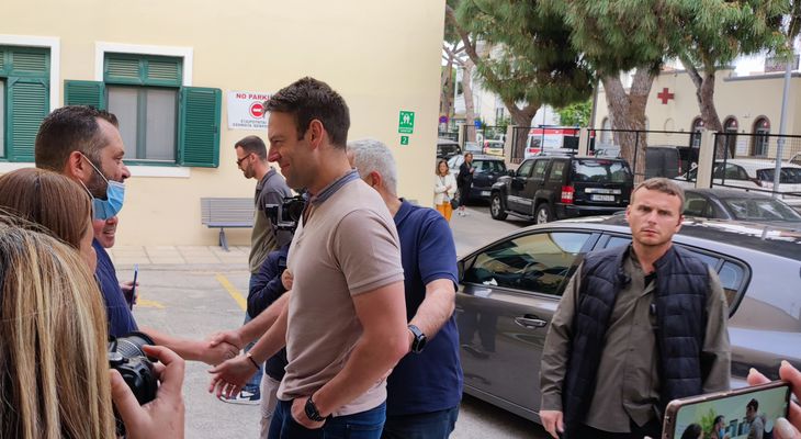 Στην Κω έφτασε ο Πρόεδρος του ΣΥΡΙΖΑ Στέφανος Κασσελάκης (φωτο)