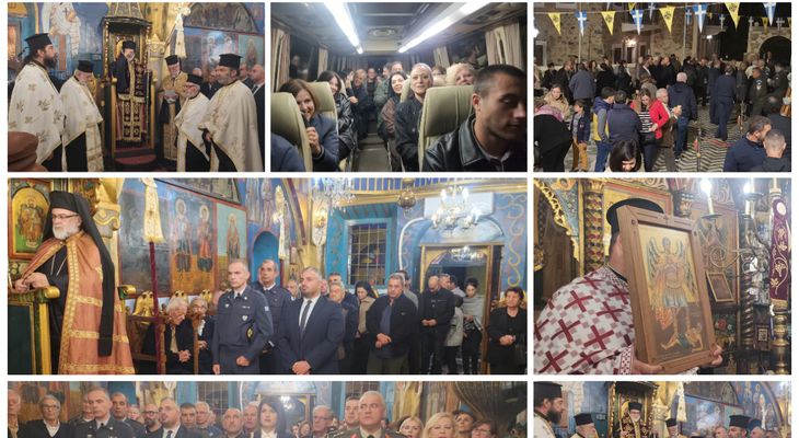 Mε λαμπρότητα ο εσπερινός στον Ι.Ν. Ασωμάτου στο Ασφενδιού