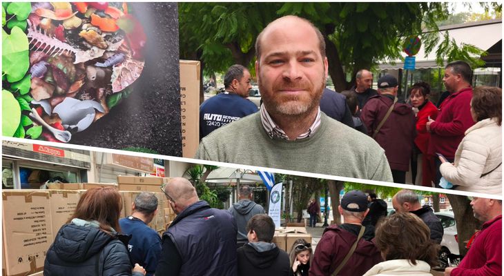 Χρ. Γαμβρούδης: Σχεδόν 2.000 κομποστοποιητές διανεμήθηκαν στην Κω