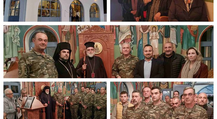 Με κατάνυξη ο εσπερινός της εορτής του Αγίου Μηνά στη Βορίνα Κω