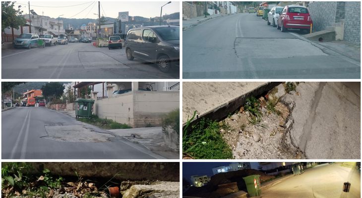 Διαμαρτυρία κατοίκων σε Ζηπάρι, Πυλί και Μαρμάρι για τις ανοικτές λακκούβες μετά από εργασίες της ΔΕΥΑΚ