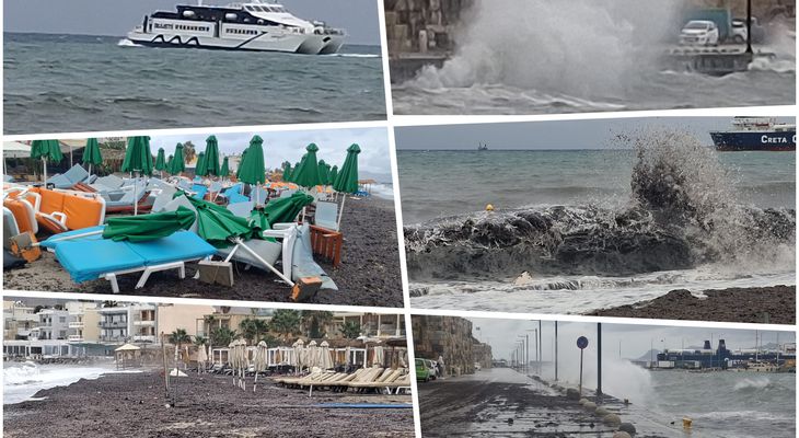 Προβλήματα και στην Κω από την κακοκαιρία – Πλημμύρισαν δρόμοι και προκλήθηκαν ζημιές σε παραλιακές επιχ/σεις