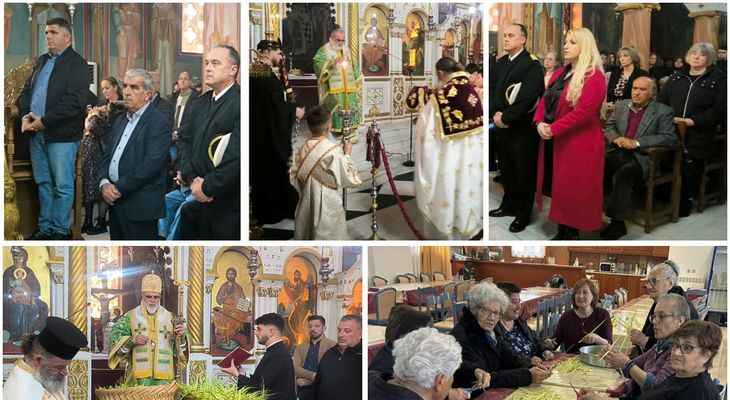 Με λαμπρότητα εορτάστηκε η «Κυριακή των Βαΐων» στην Κω