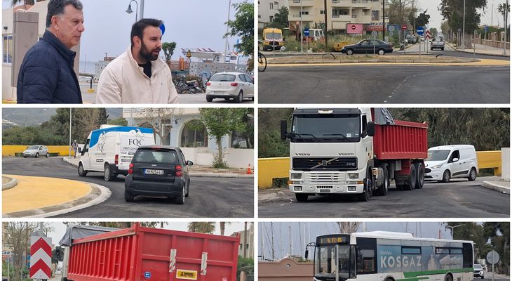 Δόθηκε στην κυκλοφορία ο κόμβος στη Μαρίνα Κω – Θ. Νικηταράς: Αισθανόμαστε περηφάνια και δικαίωση