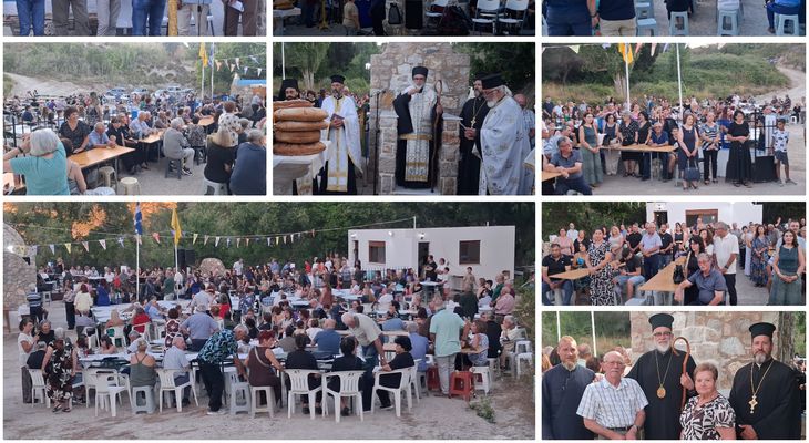 Με λαμπρότητα ο εορτασμός της Αγ. Μαρίνας στην Αντιμάχεια 