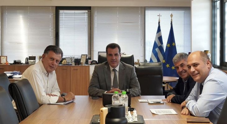 Συνάντηση του Δημάρχου Κω στο Υπ. Μετανάστευσης: Επιπλέον 2,5 εκατ. ευρώ για το έργο στο Καμάρι Κεφάλου