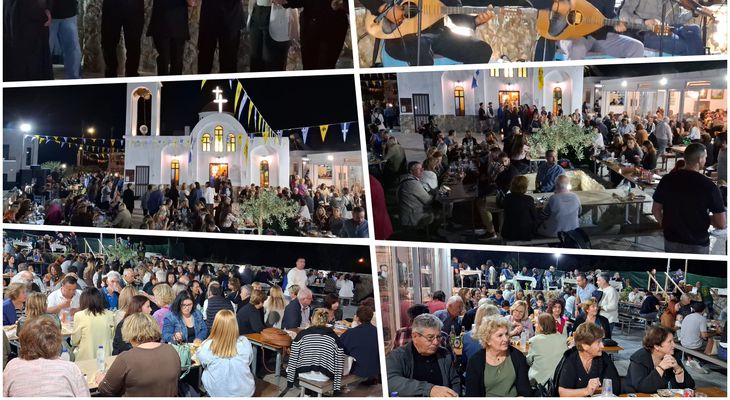 Με παραδοσιακό γλέντι αποχαιρέτησε η Κως την Ιερά Εικόνα του Αγίου Φανουρίου