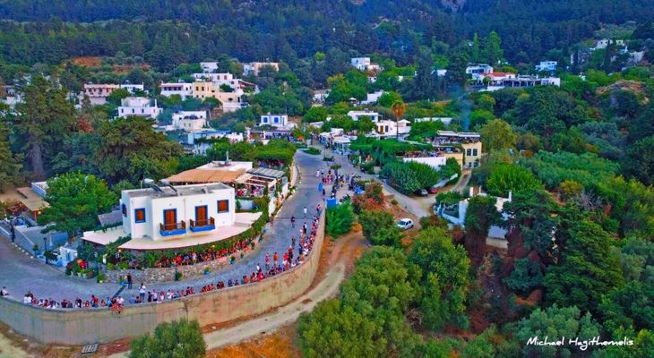 Ενίσχυση της αντιπυρικής προστασίας στη Ζιά με τη χρήση Drone