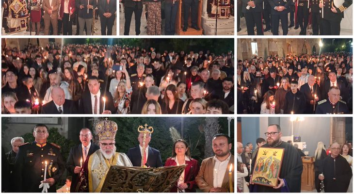 Σε κλίμα λαμπρότητας και ευλάβειας γιορτάστηκε η Ανάσταση στην Κω