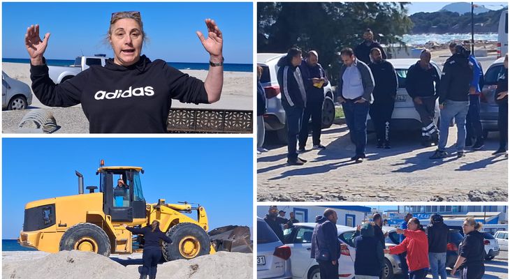 Ένταση και πάλι στο Μαστιχάρι – Αντιδράσεις για το πάρκινκ στην παραλία