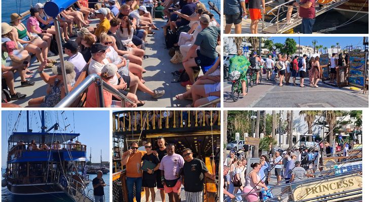Ελπίδες για “ανάκαμψη” της τουριστικής κίνησης από τους ιδιοκτήτες των ημερόπλοιων στην Κω 