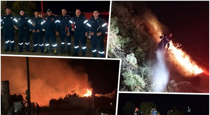 Νέα επικίνδυνη φωτιά τα ξημερώματα στο Πυλί πλησίον κατοικιών - Άμεση κινητοποίηση
