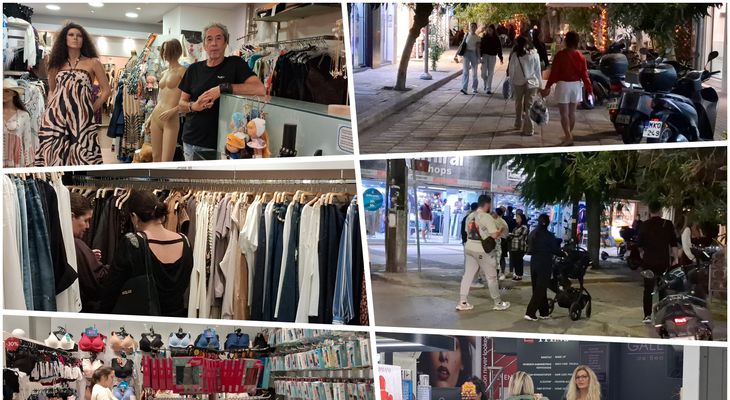 Υποτονική η κίνηση στα εμπορικά καταστήματα της Κω – Προετοιμασίες για τη «Λευκή Νύχτα»