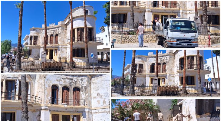 Ξεκίνησαν οι εργασίες στο κτίριο της πρώην Ταξιαρχίας - Θα μετατραπεί σε τουριστικό κατάλυμα πολυτελείας