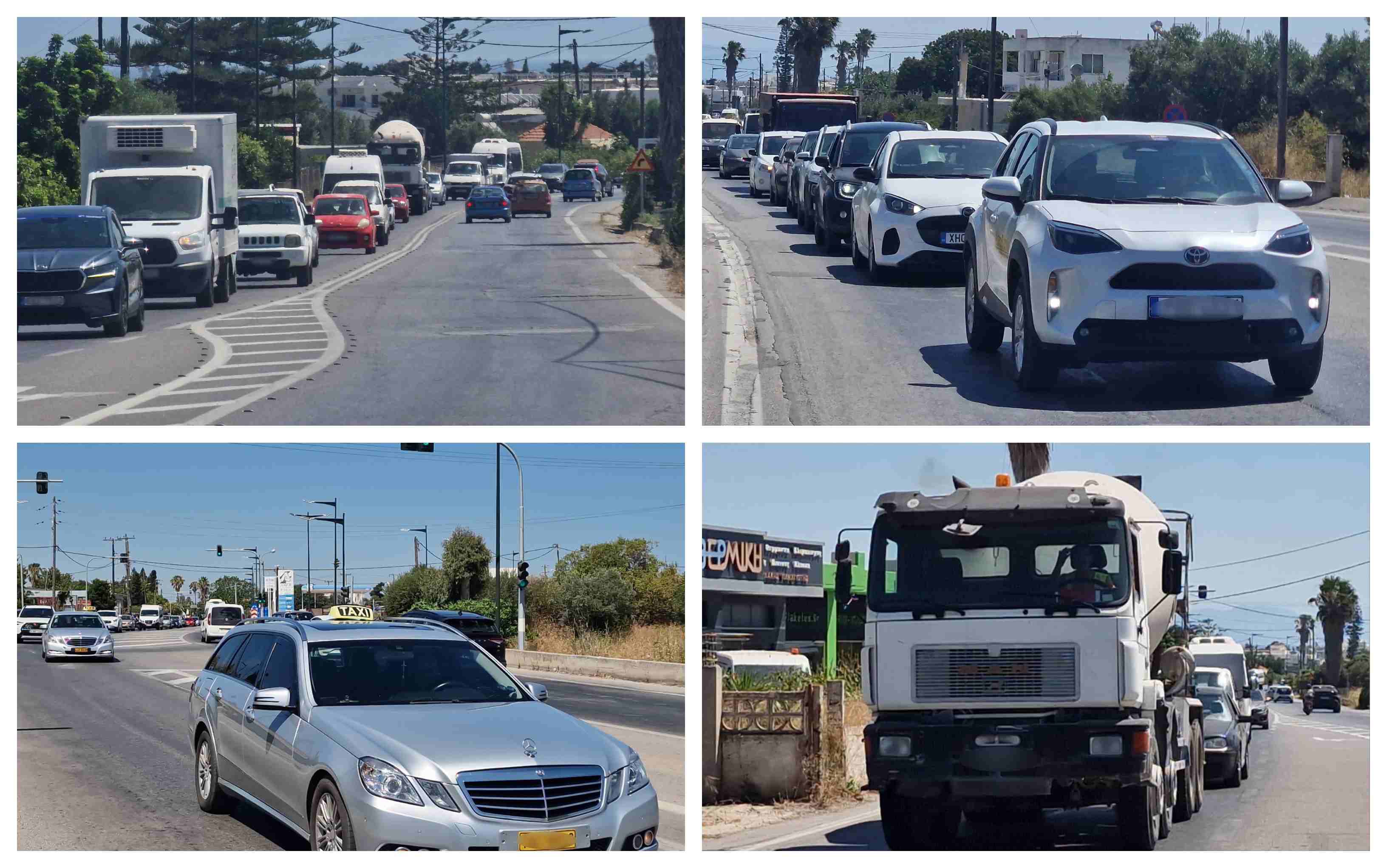 Καθημερινή ταλαιπωρία από το κυκλοφοριακό κομφούζιο στα φανάρια του Συνεταιρισμού