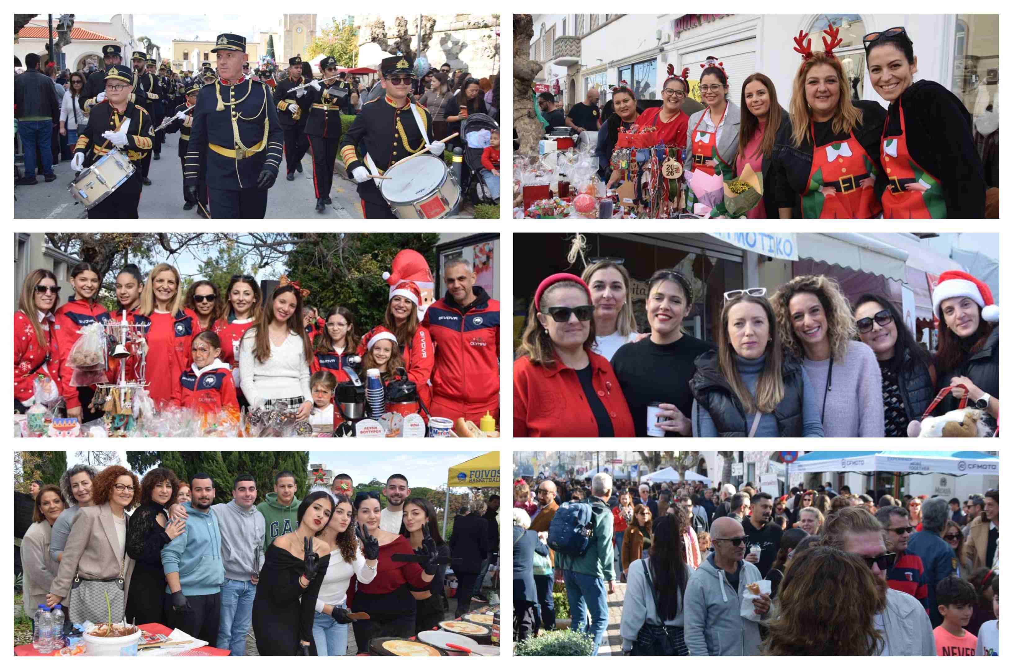 Μουσικές, αρώματα και χαμόγελα στο Χριστουγεννιάτικο παζάρι της Κω
