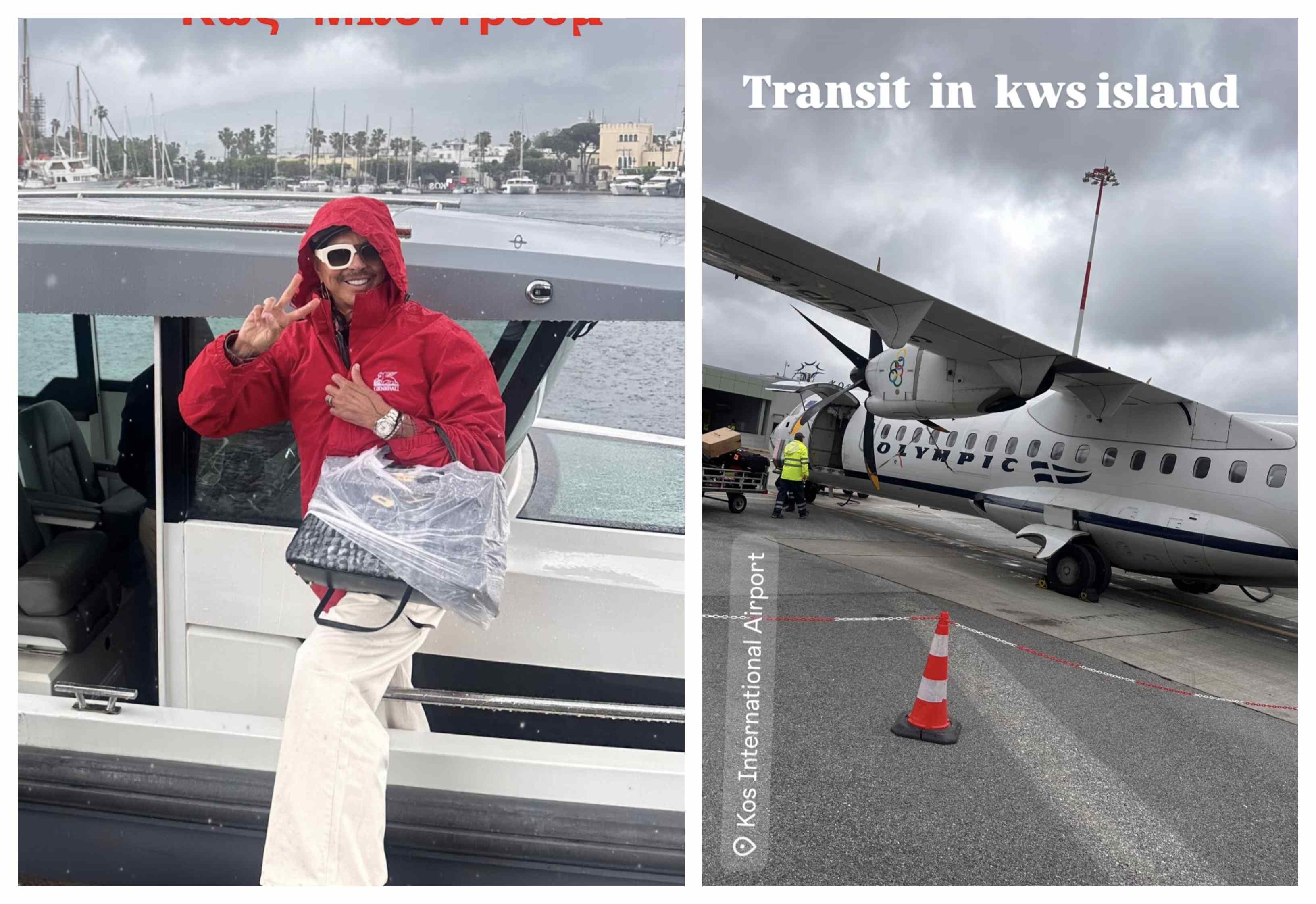Στην Κω βρέθηκε την Πρωτομαγιά ο Λάκης Γαβαλάς 
