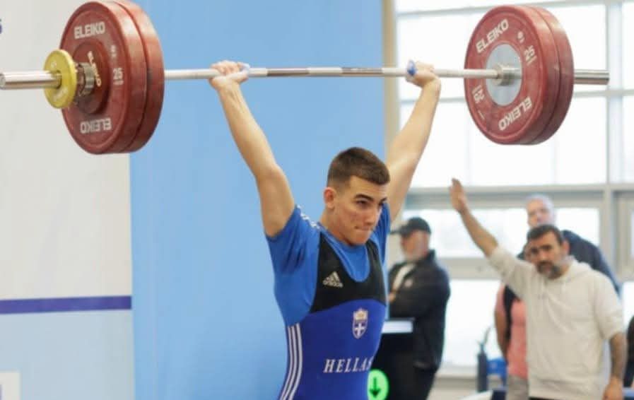 Στο Ευρωπαϊκό πρωτάθλημα άρσης βαρών Παίδων – Κορασίδων (U17) ο Παναγιώτης Σπύρου του Ανταγόρα