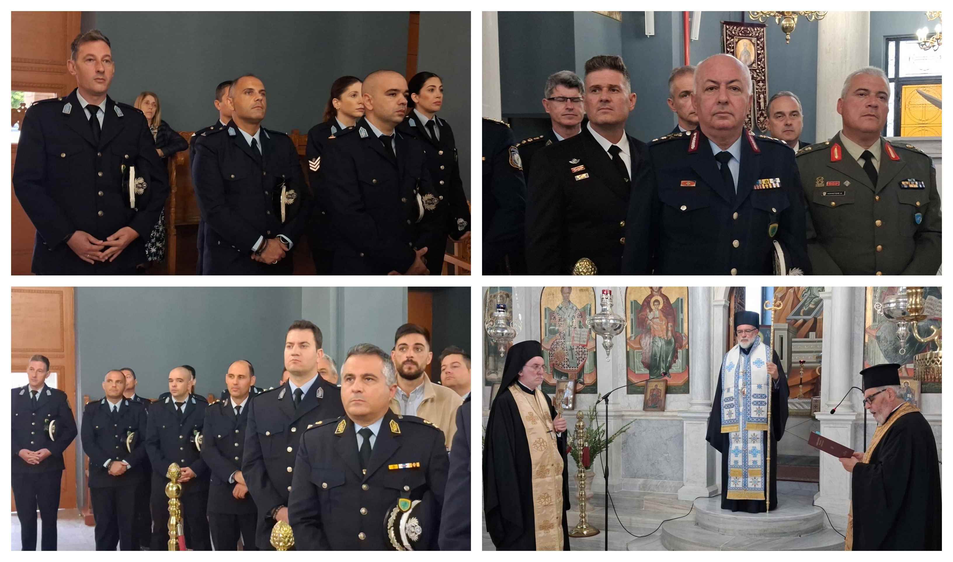 Με λαμπρότητα ο εορτασμός στην Κω της «Ημέρας της Αστυνομίας» και του Προστάτη του Σώματος Αγίου Αρτεμίου 