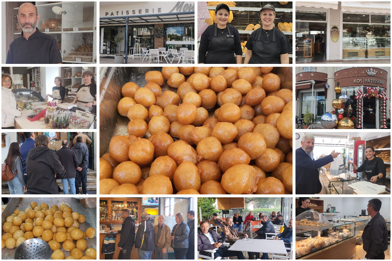 "Ανάρπαστοι" οι λουκουμάδες στα ζαχαροπλαστεία της Κω