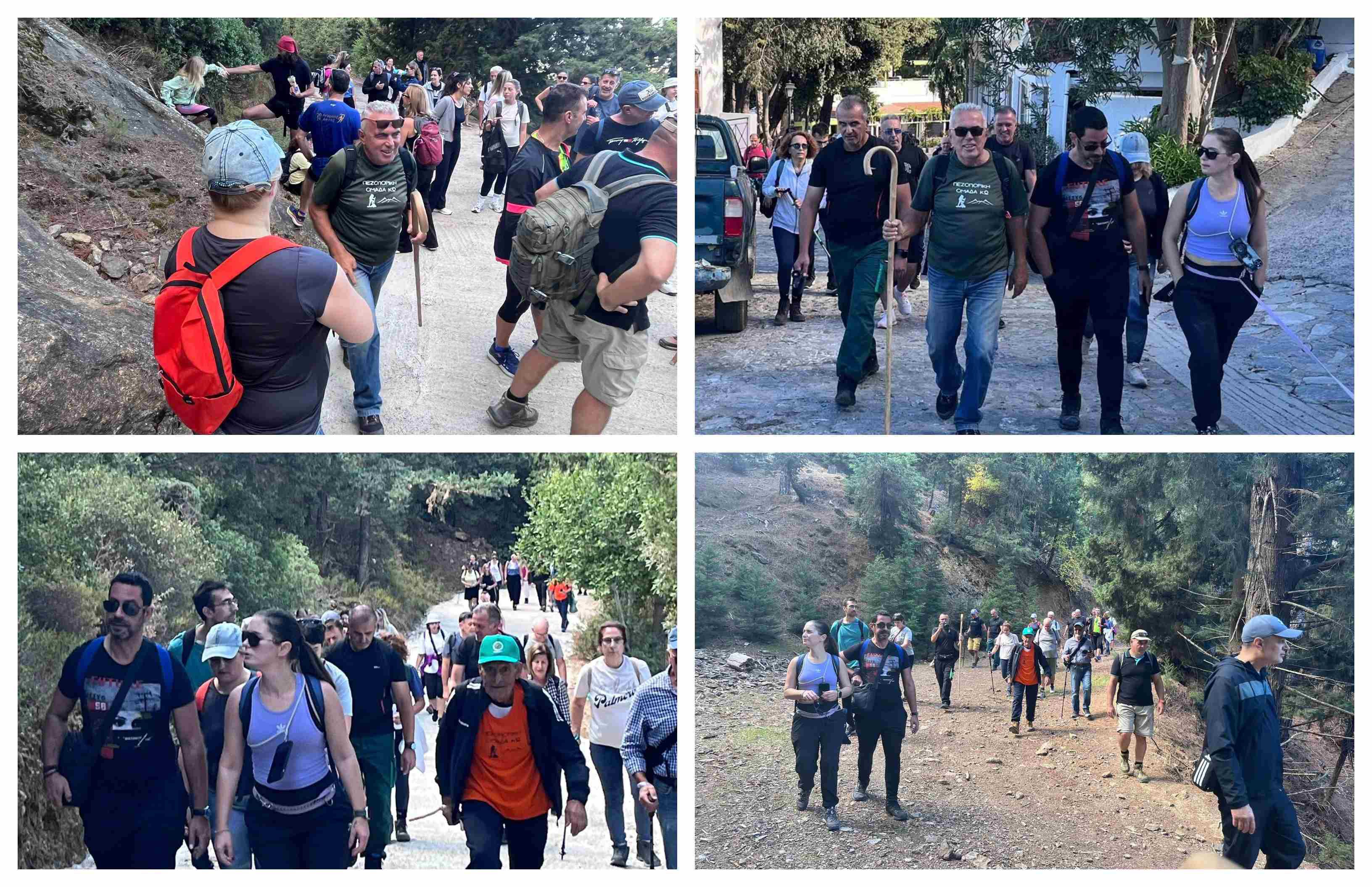 Με μεγάλη συμμετοχή η "εξόρμηση" της Πεζοπορικής Ομάδας Κω στο ορεινό Ασφενδιού 