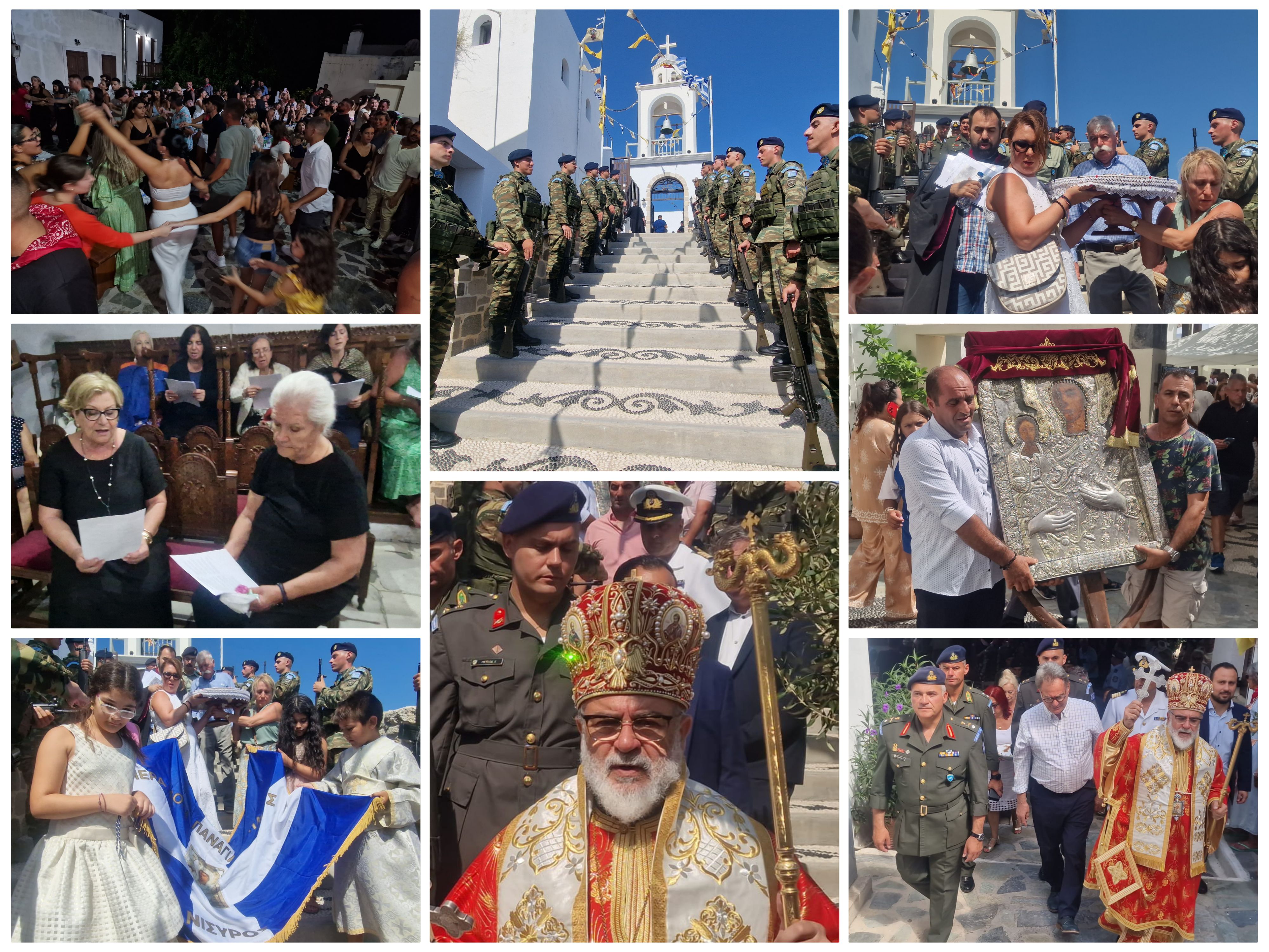 Χιλιάδες προσκυνητές και φέτος στην Παναγία Σπηλιανή στη Νίσυρο