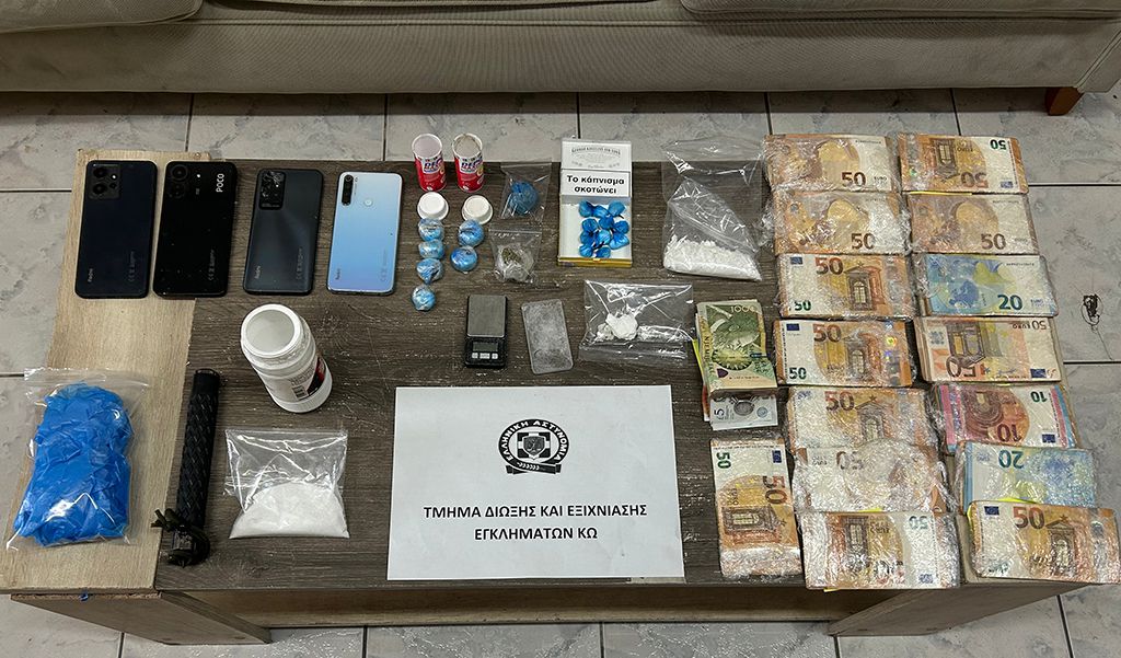 Εξαρθρώθηκε εγκληματικός βραχίονας που διακινούσε ποσότητες κοκαΐνης και κάνναβης στην Κω   