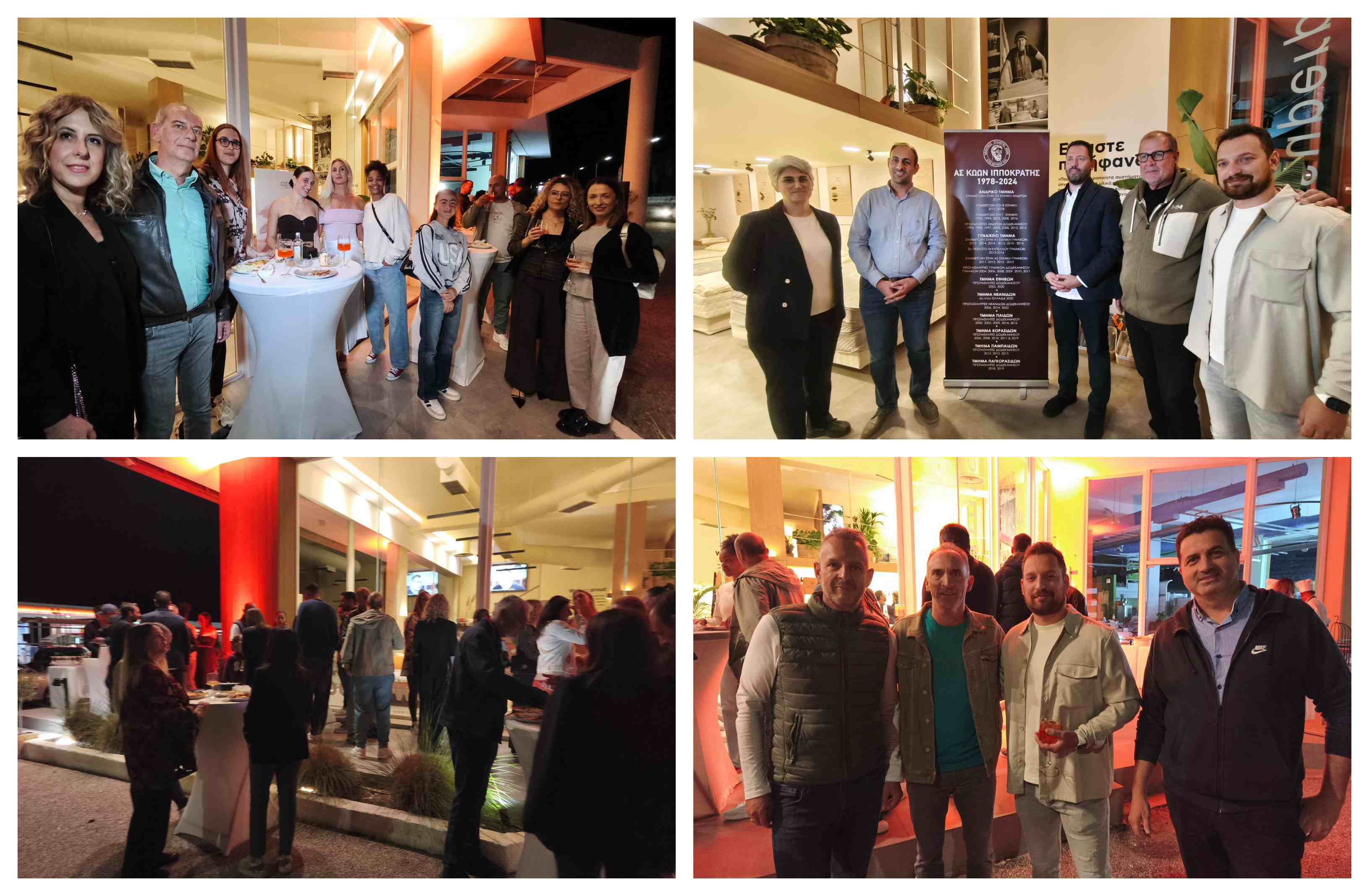 Ιπποκράτης VP Legacy Group: Μια γιορτινή βραδιά με αθλητικές πινελιές, χαμόγελα και καλή διάθεση στη «Cocomat Κω»