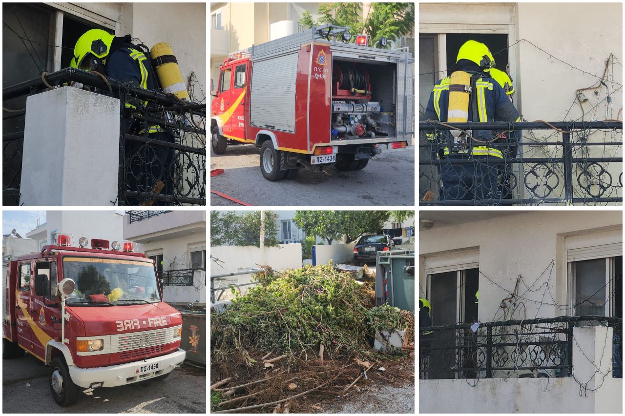 Φωτιά σε οικία στην Καζερμα