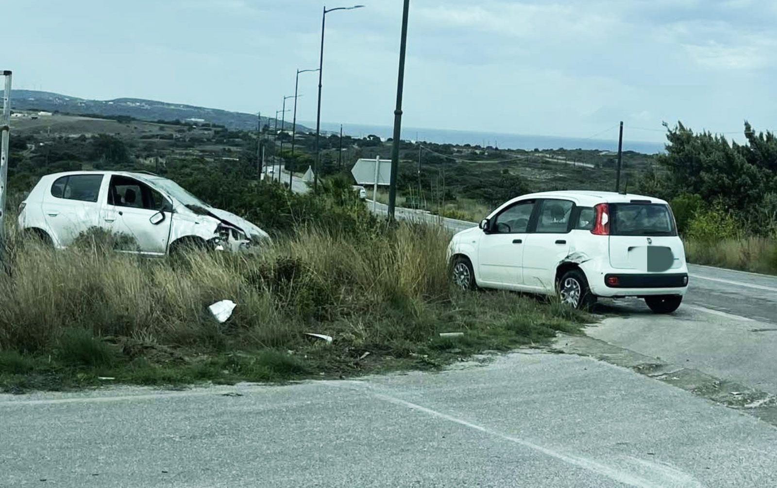 Τροχαίο ατύχημα στην Κέφαλο – Σύγκρουση 2 αυτοκινήτων