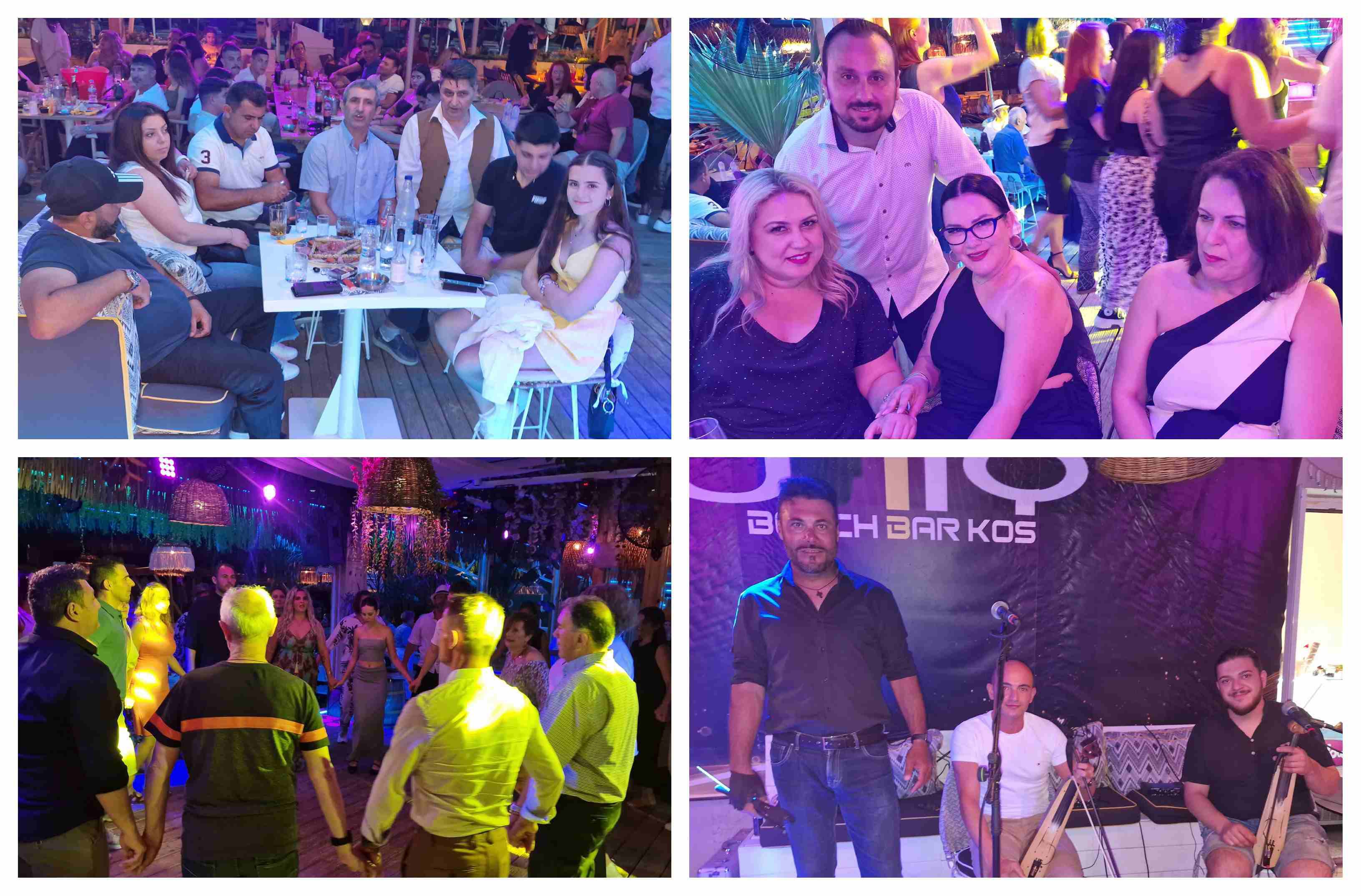 Mε κέφι και χορό η ποντιακή βραδιά στο “UNIQ Beach Bar”
