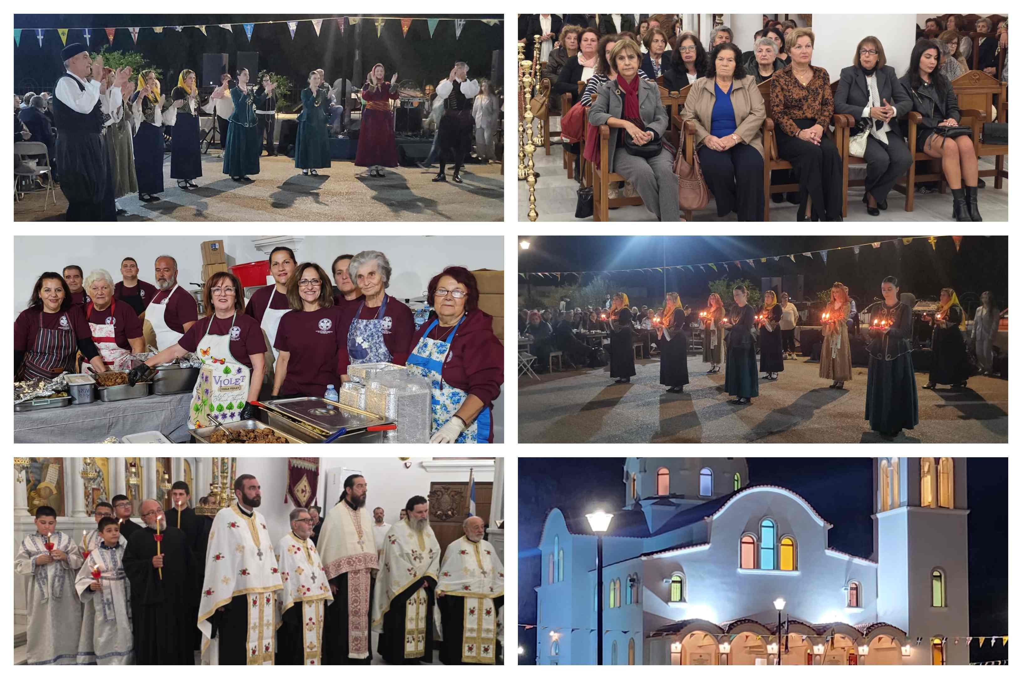 Πλήθος κόσμου στον εσπερινό και το πανηγύρι της εορτής του Αγίου Γεωργίου Νέας Αλικαρνασσού Κω