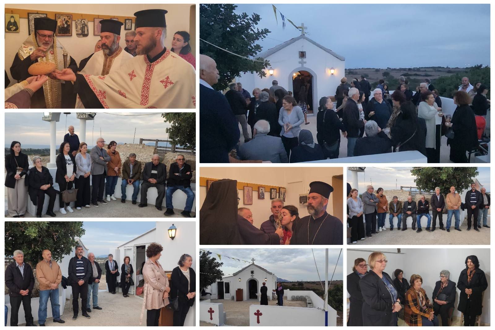 Mε λαμπρότητα ο εσπερινός των Αγίων Ακινδύνου, Αφθονίου, Πηγασίου, Ελπιδοφόρου και Ανεμποδίστου στην Αντιμάχεια