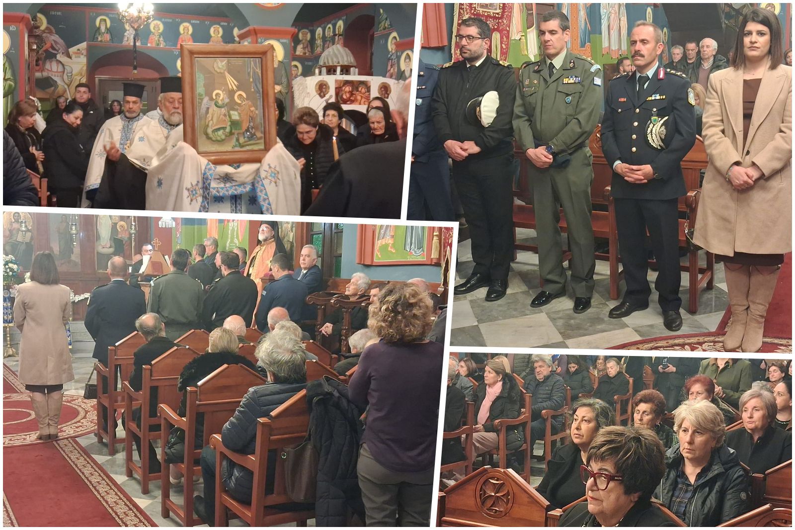 Με μεγαλοπρέπεια ο Αρχιερατικός Εσπερινός στον Ι.Ν. Ευαγγελίστριας Ασφενδιού