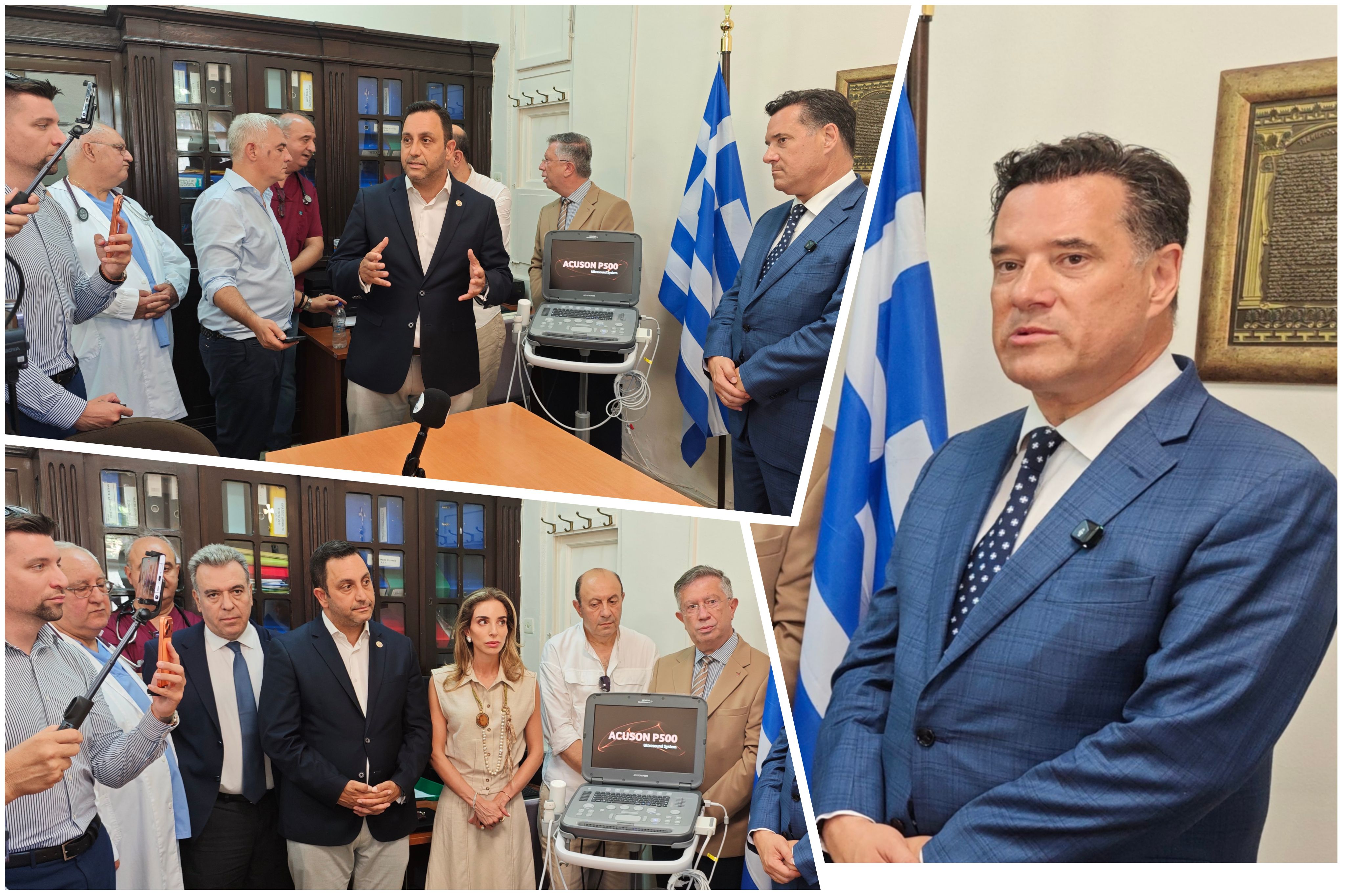 Στην Κω ο Υπ. Υγείας Α. Γεωργιάδης – Επίσκεψη στο Νοσοκομείο - Σκέψεις για θέσπιση επιπλέον κινήτρων για γιατρούς στην Κω