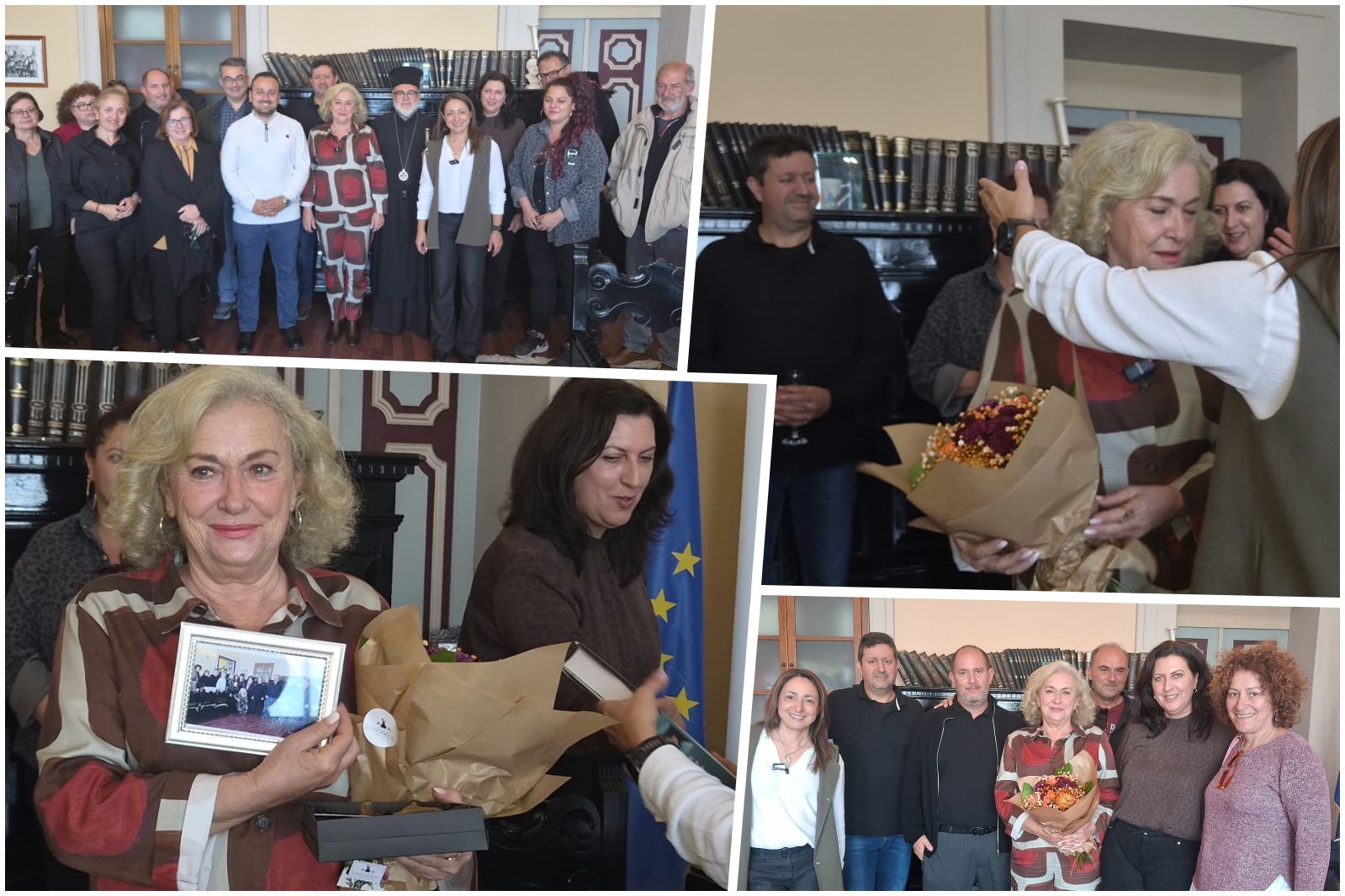 Με συγκίνηση αποχαιρέτησαν φίλοι και συνάδελφοι την κ. Δήμητρα Γιάχου που μετά από 43 χρόνια προσφοράς (21 χρόνια στο Επαρχείο) συνταξιοδοτείται