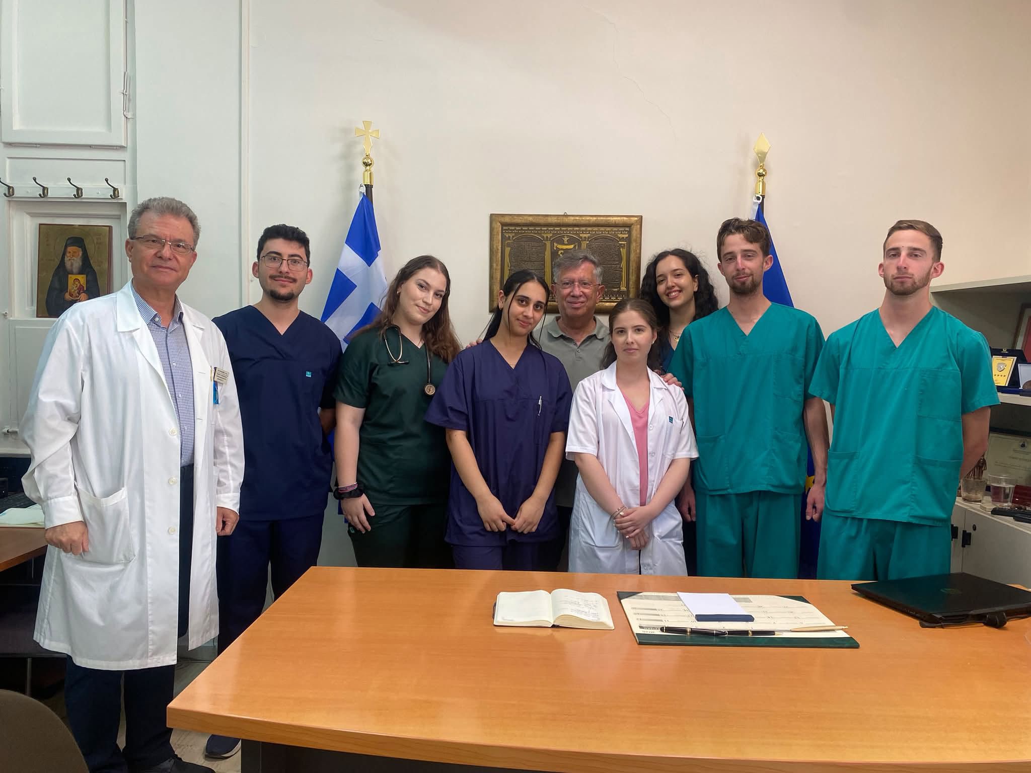Φοιτητές της Ιατρικής στο Νοσοκομείο Κω για την πρακτική τους εξάσκηση