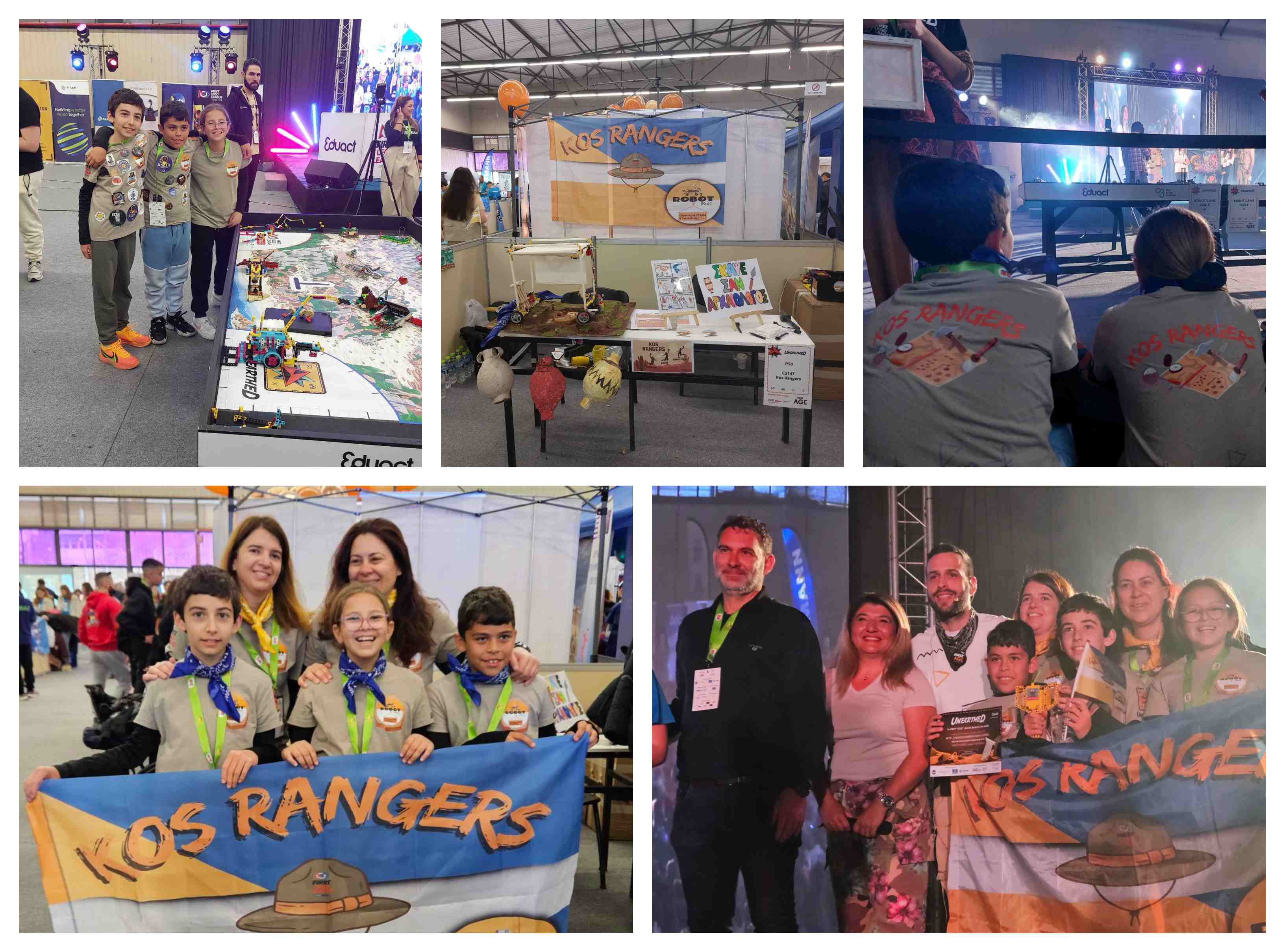 Μεγάλη διάκριση για την ομάδα Kos Rangers του RobotiKos στον Τελικό του FIRST LEGO League στη Θεσσαλονίκη