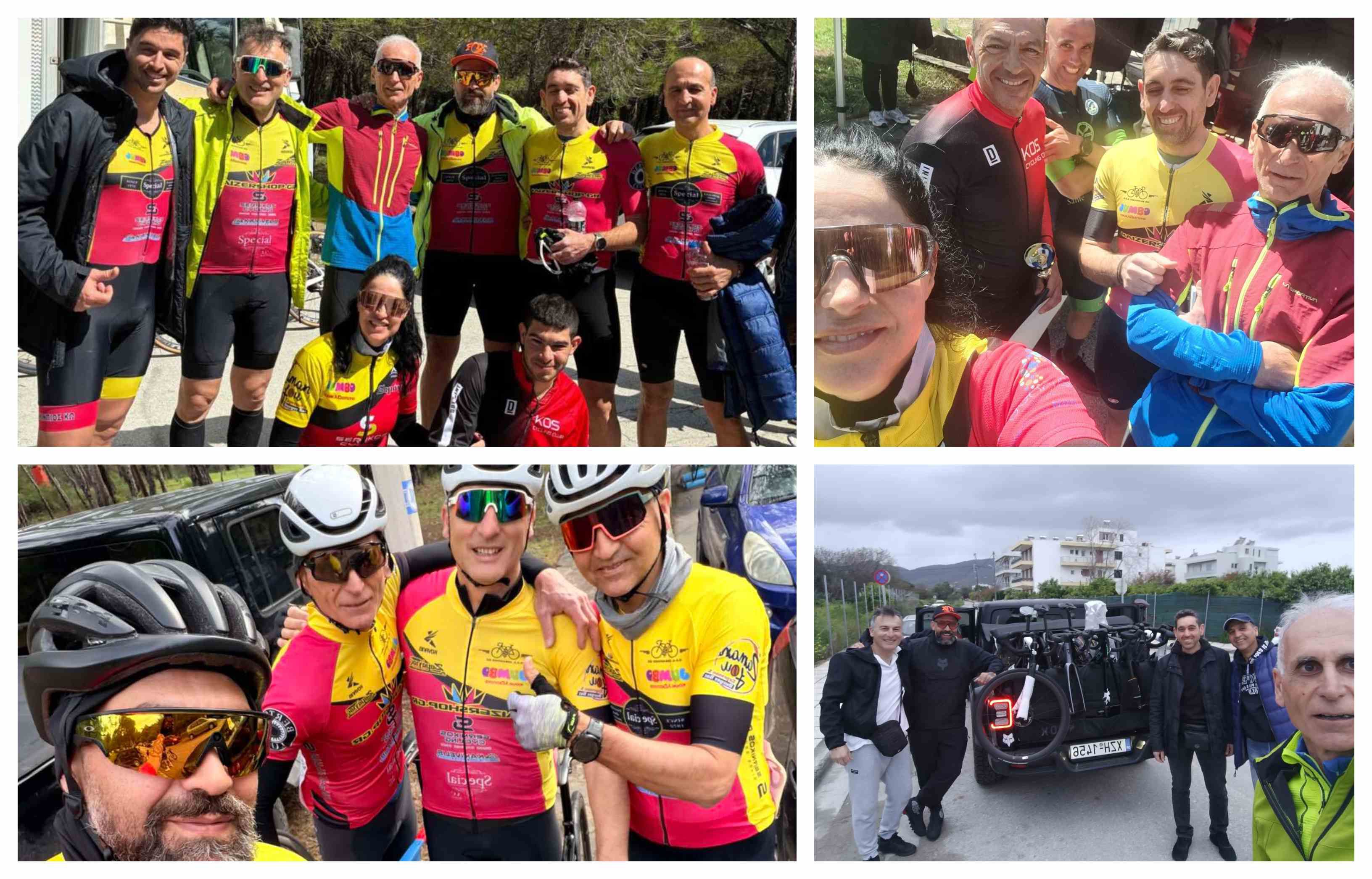 ΠΡΩΤΑΘΛΗΤΕΣ ΔΩΔΕΚΑΝΗΣΩΝ ΟΙ ΣΕΒΑΣΤΟΥΛΑ ΓΕΡΑΣΙΜΟΥ, ΜΠΑΡΑΧΑΝΟΣ ΓΙΩΡΓΟΣ ΚΑΙ ΚΑΛΣΑΤΟΣ ΤΑΣΟΣ