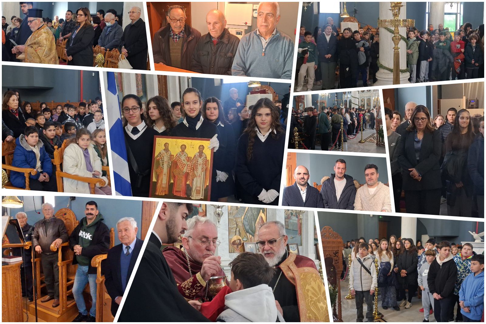 Μαθητές της Κω τίμησαν του Τρεις Ιεράρχες