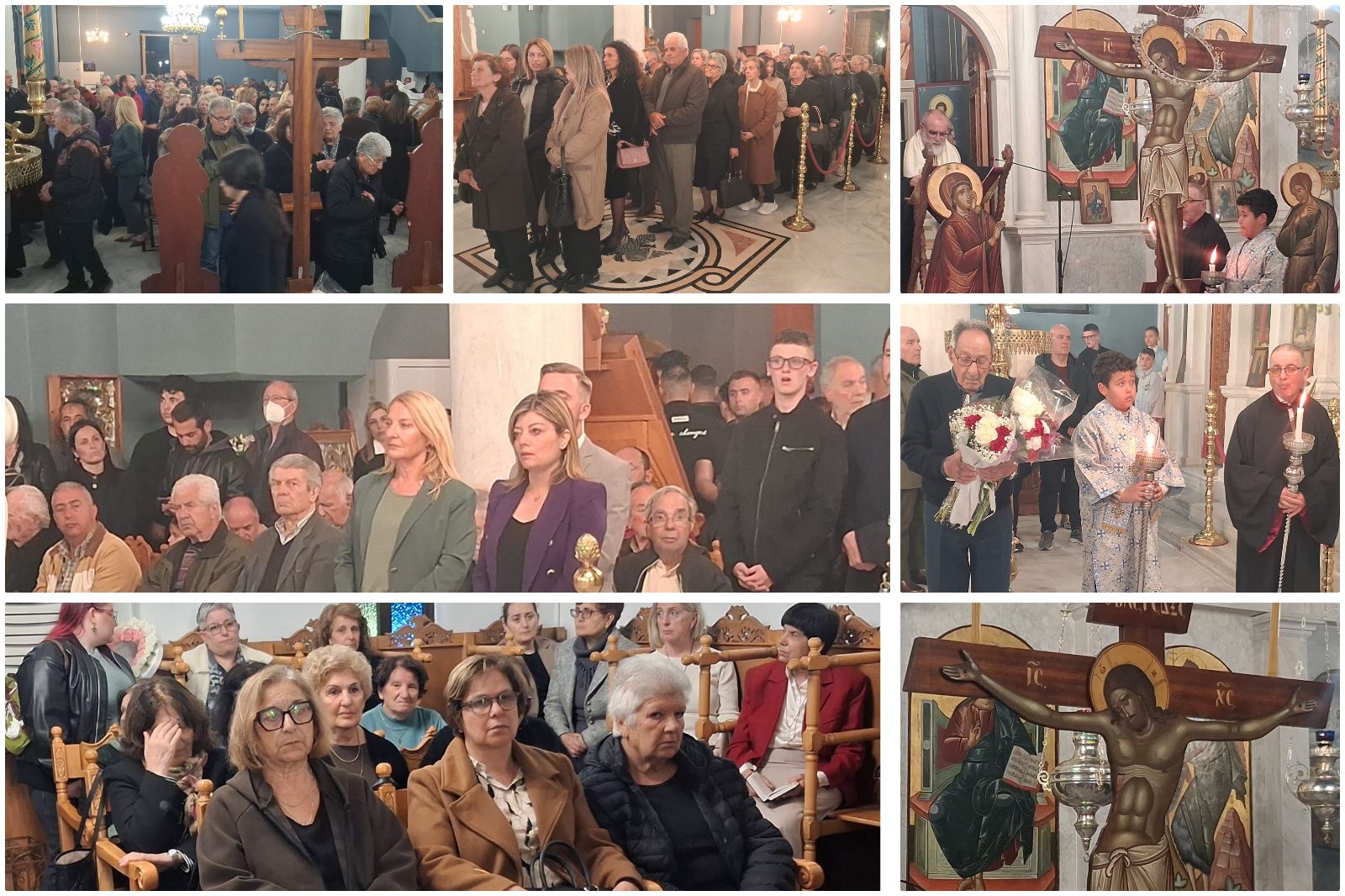 “Σήμερον κρεμάται επί ξύλου…” Συγκίνηση και κατάνυξη στην ακολουθία των Αγίων Παθών με τον Σεβασμιώτατο κ. Ναθαναήλ στον Ι.Ν. Αγίου Νικολάου Κω