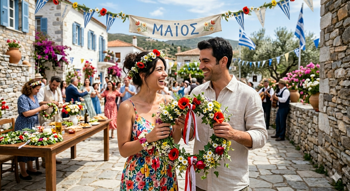 Τα ήθη και τα έθιμα του Μάη και της Πρωτομαγιάς (γράφει η Ξανθίππη Αγρέλλη)