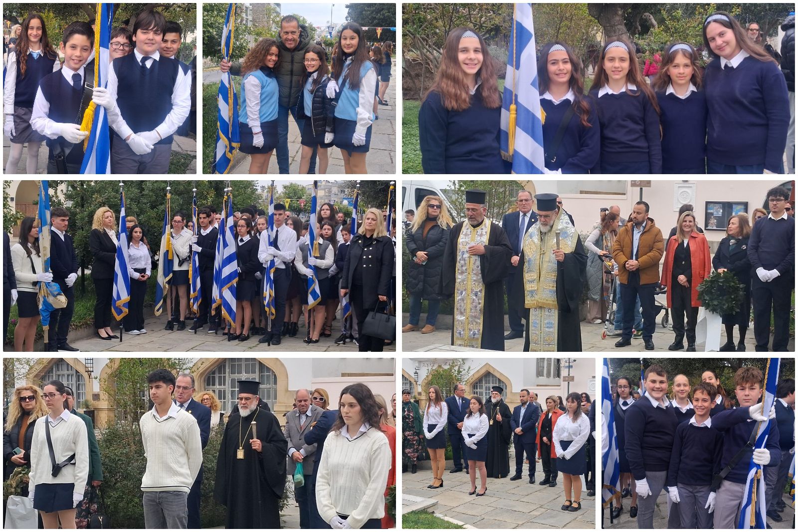 Με λαμπρότητα και συγκίνηση οι εκδηλώσεις από την εκπαιδευτική κοινότητα της Κω για την επέτειο της 25ης Μαρτίου