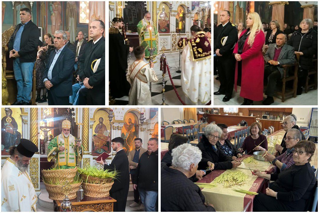 Με λαμπρότητα εορτάστηκε η «Κυριακή των Βαΐων» στην Κω