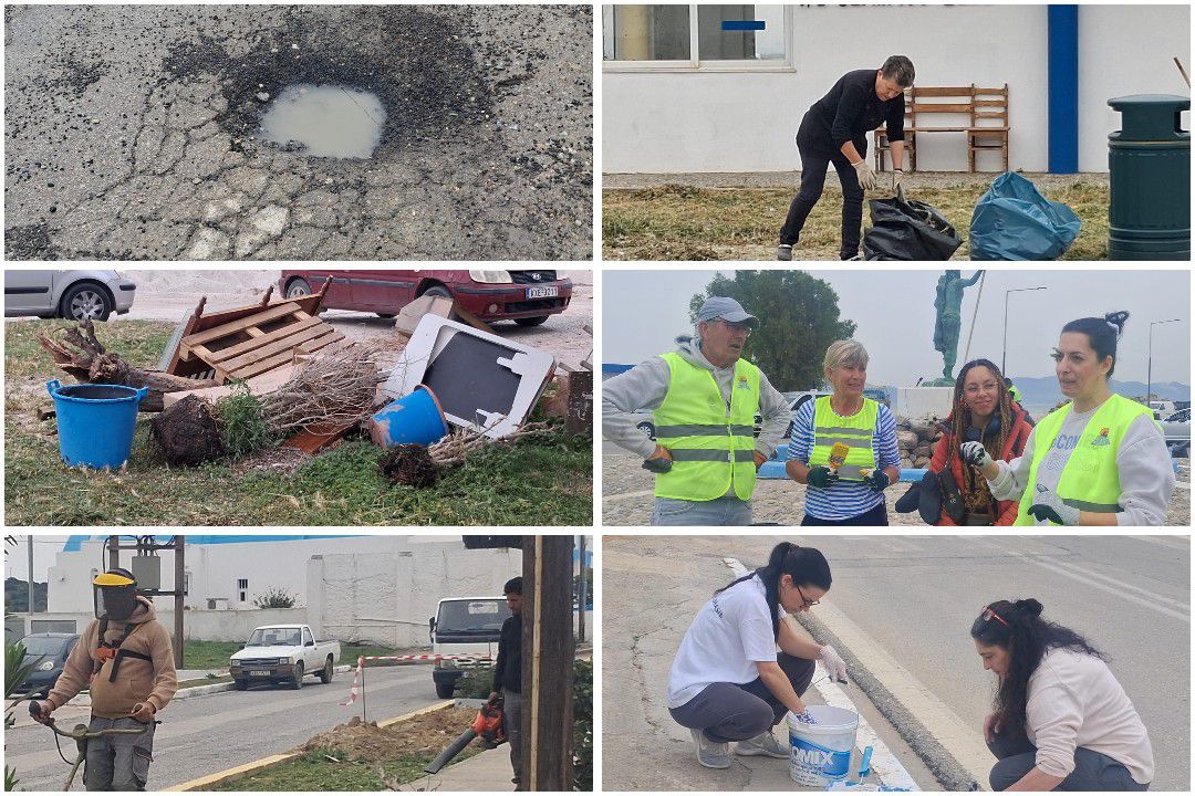 Eθελοντικός καθαρισμός στο Μαστιχάρι – Παράπονα για την κατάσταση του Χωριού