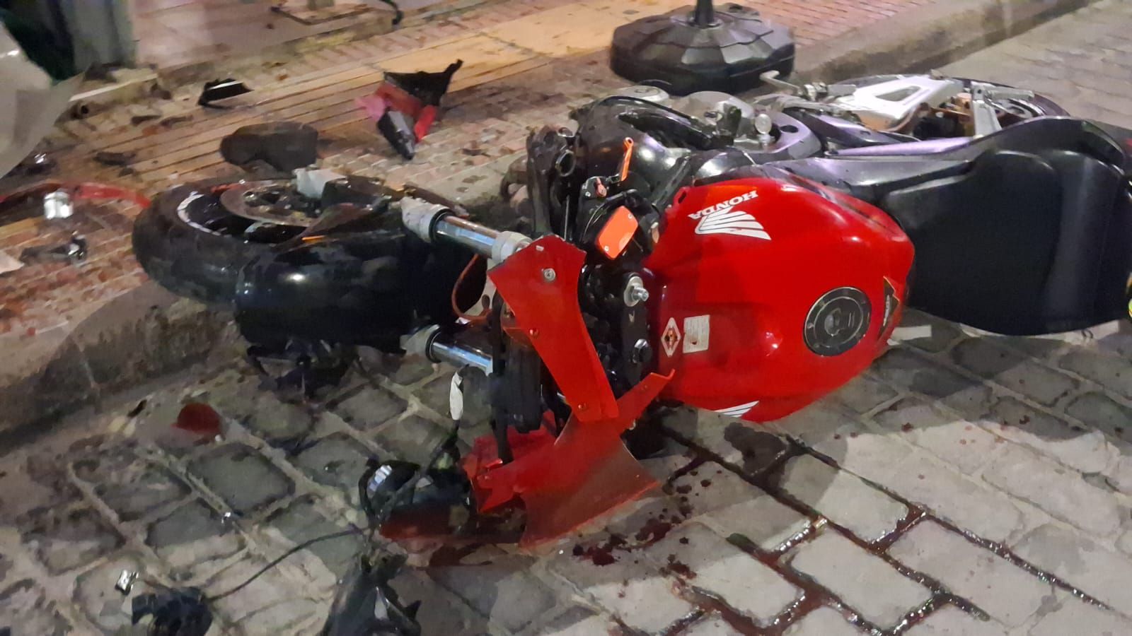 Τροχαίο ατύχημα με τραυματισμό οδηγού μηχανής στο Ζηπάρι
