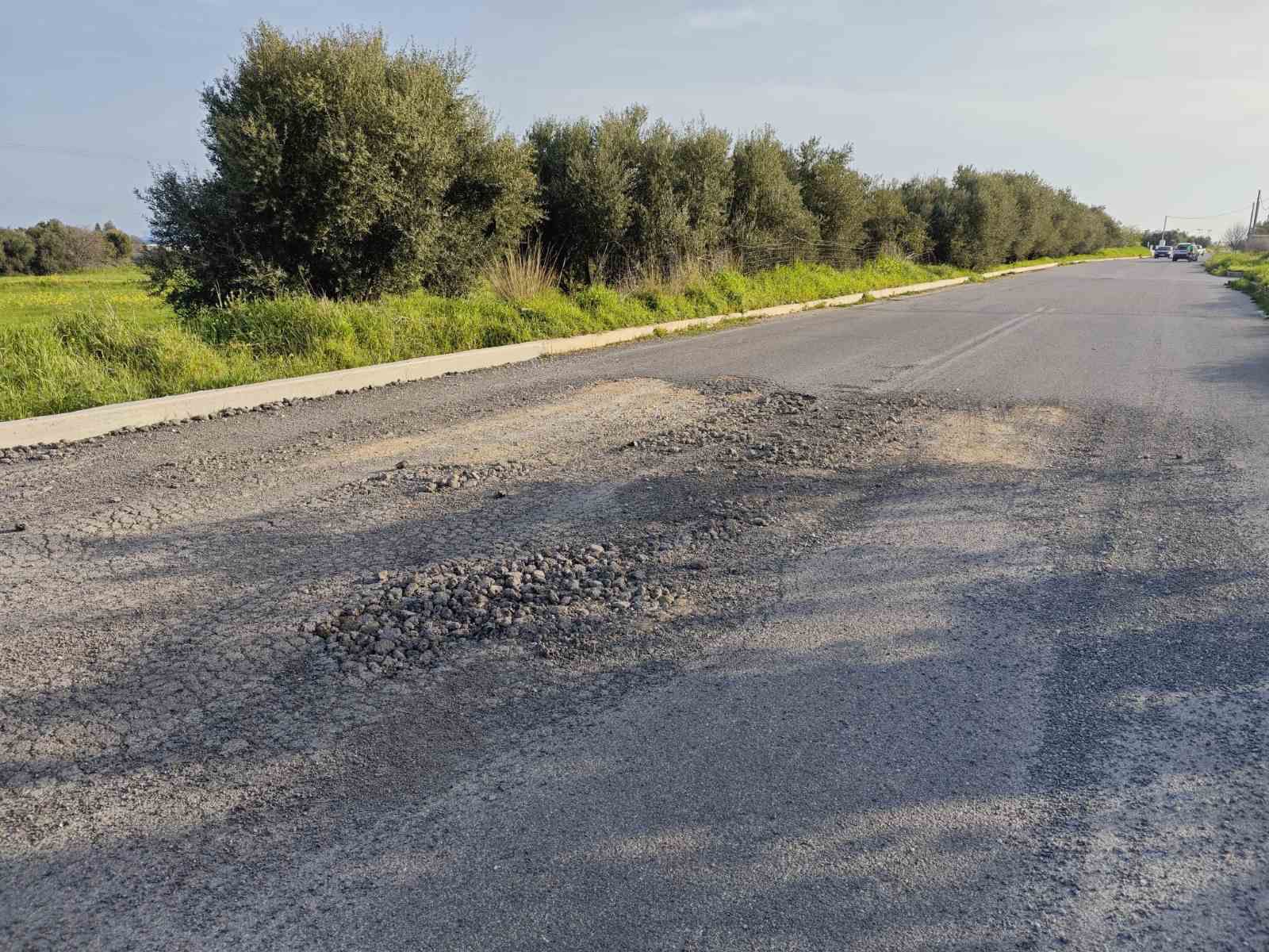 “Φθορές” στο οδόστρωμα του παρακαμπτήριου δρόμου στο Ζηπάρι μέσα σε λίγες ημέρες