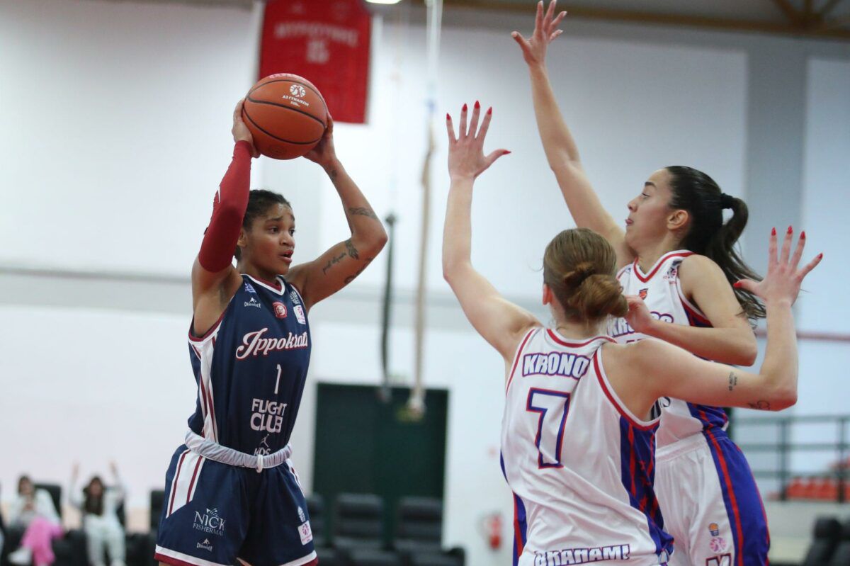 Ήττα για τις γυναίκες του Ιπποκράτη απ’ τον Κρόνο Αγίου Δημητρίου